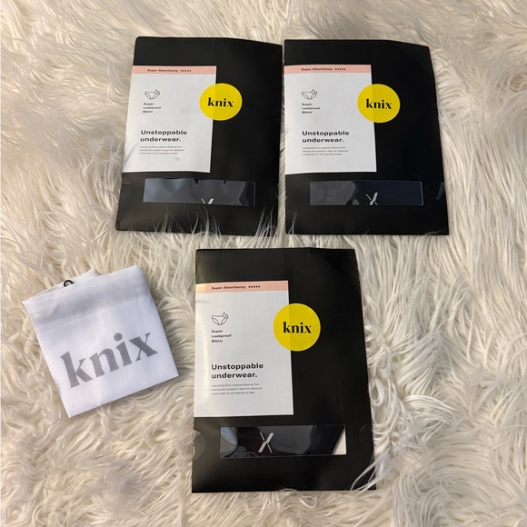 Knix Leakproof Bikini Underwear in Black (B8) - Picture 1 of 3